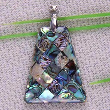 Natural New Zealand Abalone Shell Bead Pendant Jewelry For Woman Gift S052 2024 - buy cheap