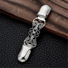 Explosive clothing accessories plated alloy duckbill clip female clothing chain cardigan tight sweater clip brooch 2024 - buy cheap