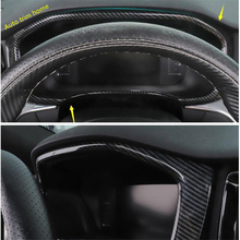 Lapetus Dashboard Instrument Screen Decoration Cover Trim Matte Carbon Fiber Look Fit For Volvo XC60 2018 2019 2020 2024 - buy cheap