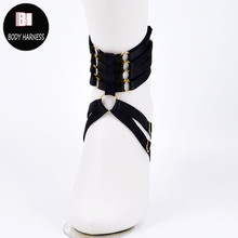 Sexy Fashion Feet Harness Cage Women Gold Color Accessories Body harness belt Ankle Adjustable Harness Belt 2024 - buy cheap