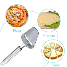 Rebanador de acero inoxidable Color plateado para queso, rallador de mantequilla, cuchillo para pastel de queso, utensilios de cocina, 1 ud. 2024 - compra barato