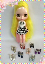 Обувь для кукол; блестящая обувь для куклы blyth Azone; OB кукла licca и т. д. Длина: 2,8 см 2024 - купить недорого