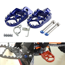 Motorcycle Footrest Foot Pegs With Pins For Yamaha YZ65 85 YZ125 YZ250 YZ125X YZ250X YZ250F YZ450F WR250F WR450F YZ250FX YZ450FX 2024 - buy cheap