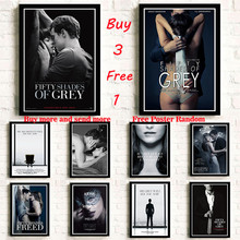 Fifty Shades of Grey  Classic Coated paper Home Furnishing decoration Movie Poster Drawing core Wall stickers Frameless 2024 - buy cheap