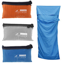 Портативный спальный мешок из полиэстера, понж для отдыха на открытом воздухе, для путешествий и походов 2024 - купить недорого