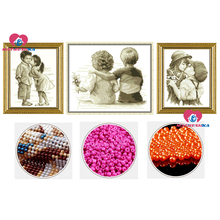 3D Accurate printing diy beads embroidery kids pure love beadwork home decor crafts needlework home decoration accessories Gifts 2024 - buy cheap