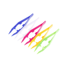Pinzas de colores aleatorios para niños, utensilios duraderos divertidos para manualidades, para Perler, nuevo diseño, 1/5 Uds. 2024 - compra barato