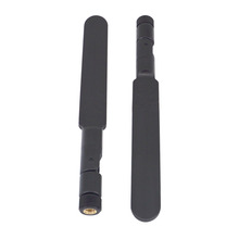 2 piece/lot Black wifi Antenna dual-band 2.4g 5.8ghz Omni 5dbi Aerial RP SMA male Connector 5.8g Antenna Free shipping 2024 - buy cheap