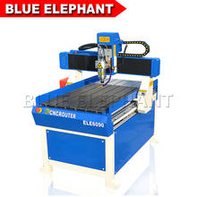 1.5KW water cooling spindle hobby use 6090 mini cnc router machine/mini desktop cnc engraving machine 2024 - buy cheap