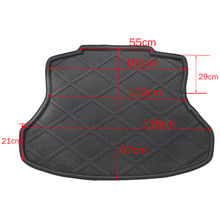 For Honda CIVIC Sedan Rear Trunk Cargo Liner Boot Mat Floor Tray Carpet Mud Protector Cover 2012 2013 2014 2015 Car Accessories 2024 - buy cheap