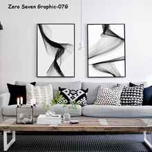 Abstract Curve Canvas Painting Poster Print Living Room Bedroom Wall Art Picture Home Decoration 2024 - buy cheap