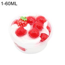 60/120ml Fruit Ice Cream Slime Mud Clay Craft Stress Reliever Sludge Kids Toy 2024 - buy cheap