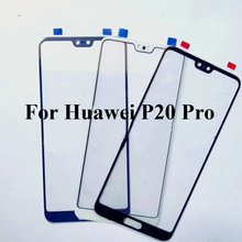 2PCS For Huawei P20 Pro P 20 Pro Glass Lens touchscreen Touch screen Outer Screen For Huawei P20 Pro Glass Cover without flex 2024 - buy cheap