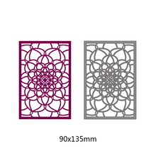 Hollow Lacework Cover Metal Steel Cutting Dies for DIY Scrapbooking Embossing Paper Craft Creative Square Template Stamps Dies 2024 - compra barato