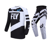New Fly Fish Black/White F-16 Racing Jersey Pant Boot Combo Set MX/ATV Riding Gear 2018 2024 - buy cheap