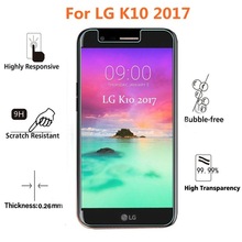 2.5D Tempered Glass For LG K10 2017 High Quality Protective Film Explosion-proof Screen Protector for LG X400 M250N 2024 - buy cheap