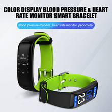 Pulsera inteligente resistente al agua con pantalla a Color de 0,96 ", monitor de ritmo cardíaco y presión arterial, rastreador de Fitness para teléfonos huawei 2024 - compra barato