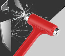 MiniLife-martillo de Escape para coche, llavero de emperador de ventana, martillo de seguridad para ventana de coche, interruptor de vidrio de emergencia roto, 2019 2024 - compra barato