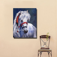 indian horse painting 100% handmade horse art free shipping 2024 - buy cheap
