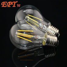 EPT 6Pcs E27 LED Filament Light Glass Housing Blub Lamps AC 110V 220V 2W 4W 6W 360 Degree Retro Candle Lighting Led Bulbs Lamp 2024 - buy cheap