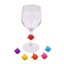 Selo de silicone de pavão para festa, marcador especial de vidro de vinho, reconhecimento para festa de casamento, suprimento especial 2024 - compre barato