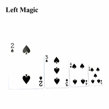 1 Набор см. Волшебные трюки Who'S для игры в покер с большой картой крупным планом, реквизит для сцены, иллюзия, аксессуары для волшебника, волшебный трюк C2047 2024 - купить недорого