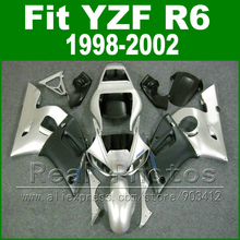 Piezas de plástico personalizadas gratis para YAMAHA R6, kits de carenado 1998, 1999, 2000, 2001, YZF, R6, carenado s98-02, carrocería 2024 - compra barato