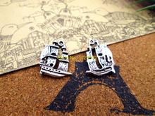 100pcs  sail boat charms, silver tone pirate ship charms pendants 20x15mm 2024 - buy cheap