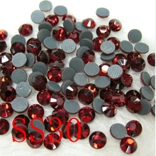 288PCS/BAG SS30 siam  Glitters strass stone  DMC hot fix flatback rhinestone crystal rhinestone beads garment bag  stones 2024 - buy cheap