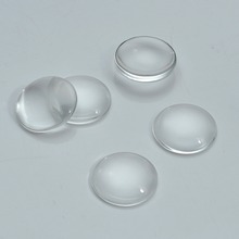 50Pcs 16mm Transparent Clear Flat Back Cameo Setting Base Glass Cabochons For DIY Jewery Finding 2024 - buy cheap