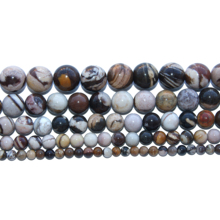 Wholesale Natural Stone Australian Zebra Jaspers Round Beads 4 6 8 10 12 MM Pick Size For Jewelry Making DIY Bracelet Necklace 2024 - buy cheap