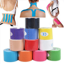 New 5cm x 5m  Muscle Stickers Roll Cotton Elastic Adhesive Muscle Sports Tape Bandage Physio Strain Injury Support Y711 2024 - buy cheap