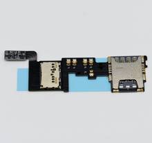 5pcs/lot Sim Card Slot + Micro SD Memory Card Slot Flex Cable Module Repair Parts for Samsung Galaxy Note 4 N910 N910F 2024 - buy cheap