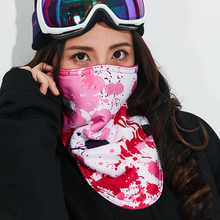 Лыжные маски на половину лица зимние уличные теплые ветрозащитные флисовые спортивные нагрудники шарф для сноуборда катания на лыжах велосипеде Велоспорт Supreme 2019 Новинка 2024 - купить недорого