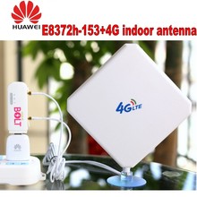 Мобильный автомобильный Wi-Fi-Модем Huawei E8372H-153 4G LTE, разблокированный + 4g антенна 2024 - купить недорого