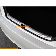 For Toyota Camry 2015 2016 2017 Car Styling Body Sticker Inner Inside Rear Bumper Trim Frame Scuff Sill Trunk Plate Pedal 1pcs 2024 - buy cheap