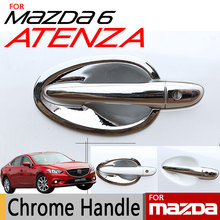 Conjunto de manijas de puerta cromadas para Mazda 6, 2013-2016, ATENZA, accesorios de estilo de coche, 2014, 2015 2024 - compra barato