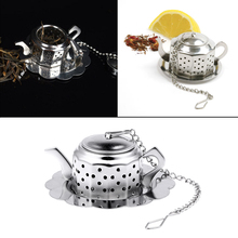 Infusor de chá em aço inoxidável, bule, tempero, coador de chá, filtro de ervas, ferramentas de cozinha, acessório de chá 2024 - compre barato