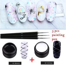 Painting Spider Gel Nail Polish Set 8MLPainting Gel Acrylic Nail Kit Top Coat UV&LED Semi Permanent Gel Varnishes Set&Kit 2024 - buy cheap