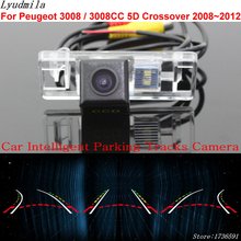 Câmera inteligente de estacionamento/ré lyudmila carro para peugeot 3008/3008cc 5d crossover 2008 ~ 2012 2024 - compre barato