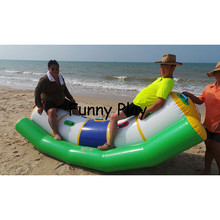 inflatable water seesaw,inflatable water sports,water games inflatable water totter boat single line double lines 2024 - buy cheap