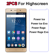 Película de vidro temperado para proteção de tela highscreen ice/evo, 5.0 polegadas, 9h, 2.5d, protetor de tela para highscreen power rage evo, 2 peças 2024 - compre barato