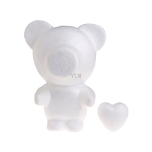 Modeling Heart Bear White Polystyrene Foam Balls Styrofoam Crafts For  Christmas Gifts Wedding Party Supplies Decoration 2024 - buy cheap