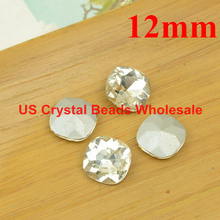 Бесплатная доставка! 100 шт./лот 12 мм AAA высокое качество космический квадратный необычный камень стеклянный кристалл необычный камень кристально чистый цвет F12201 2024 - купить недорого