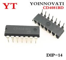  100pcs/lot CD4081BD CD4081 DIP-14 IC 2024 - buy cheap