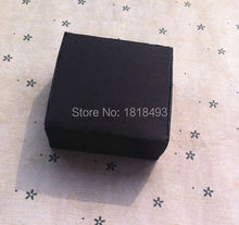 Бесплатная доставка, черная матовая картонная коробка 5, 5 Х5, 5 х2, 5 см, 350 г/см/подарочная упаковочная коробка для косметики/упаковочная коробка для украшения мыла ручной работы 2024 - купить недорого
