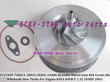 Free Ship Turbo Cartridge CHRA GT1544V 740611 740611-5003S 740611-5002S 782403 For HYUNDAI Matrix For KIA Cerato D4FA D4FB 1.5L 2024 - buy cheap