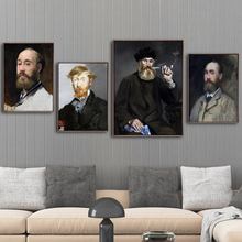 Home Decoration Print Canvas Art Wall Pictures for Living Room Poster Paitings French Edouard Manet Figure Painting Man 2024 - buy cheap