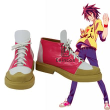 Anime No Game No Life Sora Cosplay Party Shoes Boots Custom Made 2024 - buy cheap