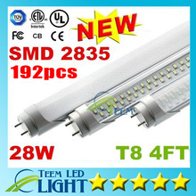 X100 CE UL 4ft 1.2m T8 28W Led Tube Light 2800lm 85-265V SMD2835 192pcs Led lighting Fluorescent Tubes Lamp + Warranty 3 Years 2024 - buy cheap